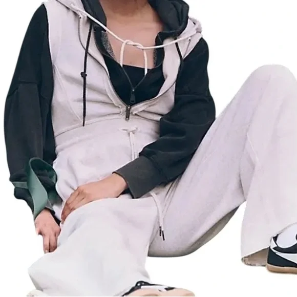 We the free making it jumpsuit, one piece, Heather grey Large - Picture 5 of 15